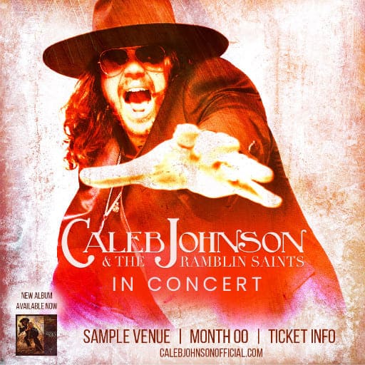 Caleb Johnson and The Ramblin' Saints Tickets 2026